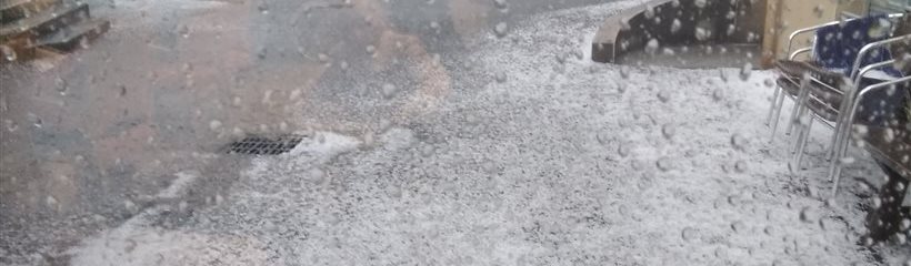 Orage de grêle
