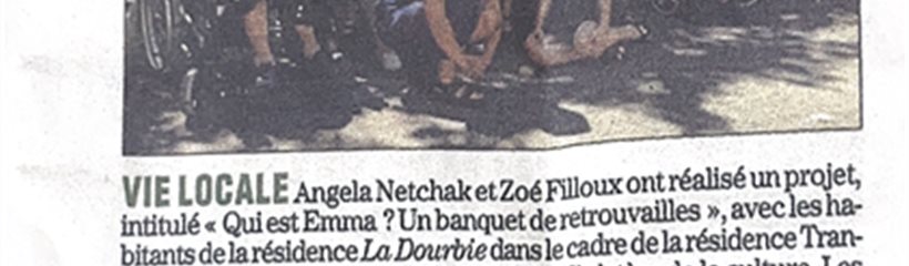 Article paru sur le journal de Millau