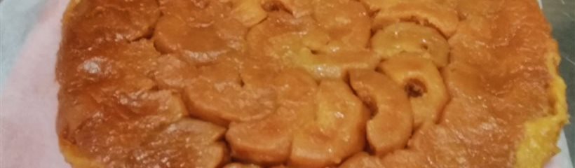 Bravo aux résidents pour cette belle tarte tatin !