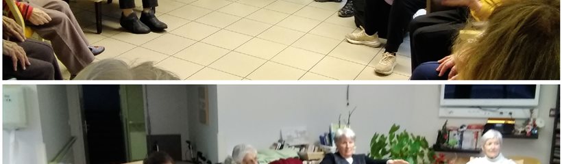 On chausse les baskets pour le cours d'activité physique adaptée avec Amandine